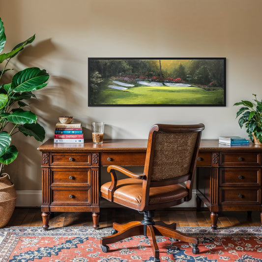 “Azalea Entourage” - Original Oil Painting – Augusta National, Hole 13